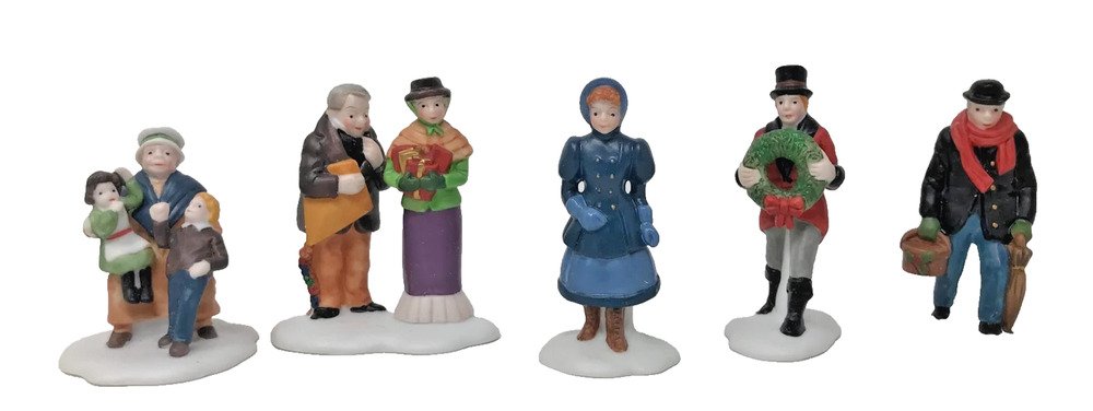Dept 56 Heritage Village Collection David Copperfield 5551-4 Set of 5 Figurines